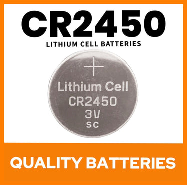 Car Key Fob CR2450 Coin Battery Fits BMW 5 F10 F11 F07 2010-2017 F-Series X1